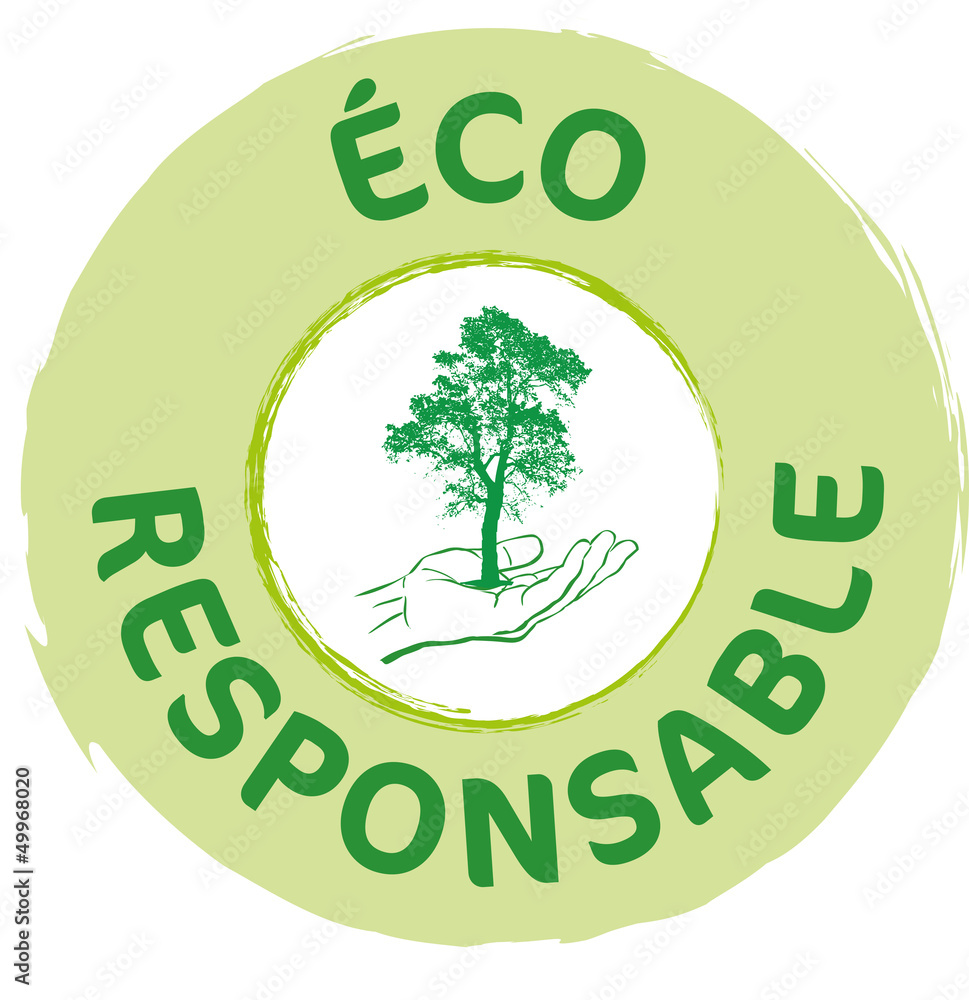 Logo éco-responsable
